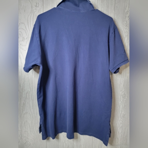 Polo by Ralph Lauren Men's Classic Navy Polo Shirt - Picture 4 of 4